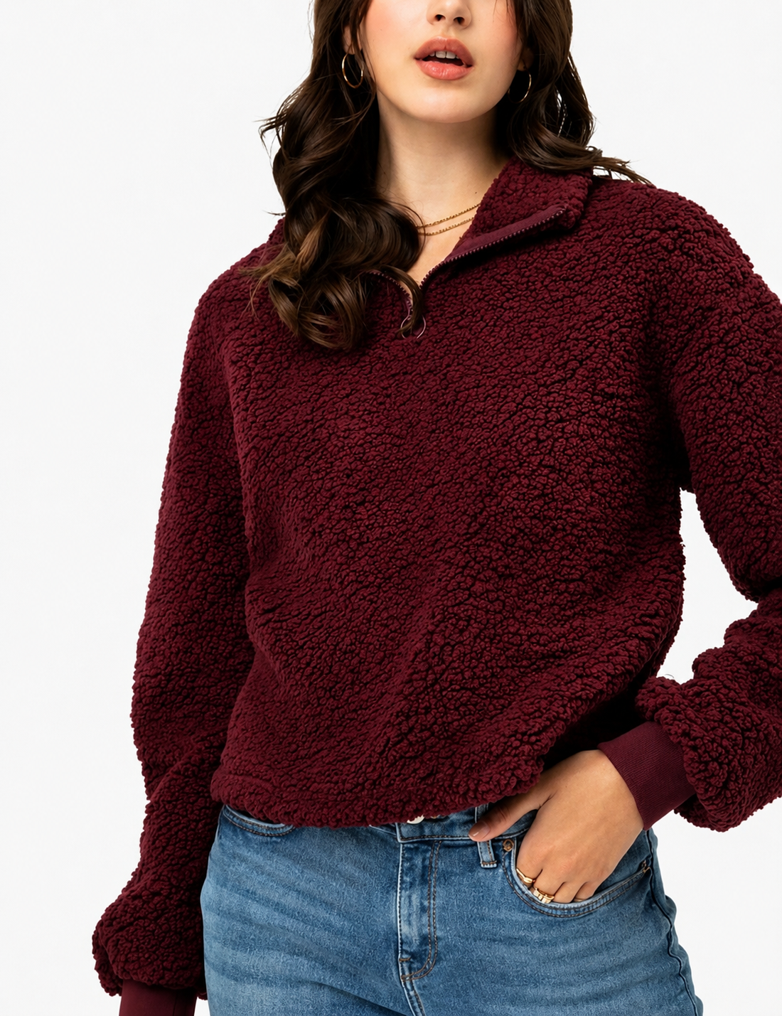 Sudadera peluche