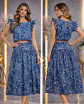 Conjunto (blusa + falda)